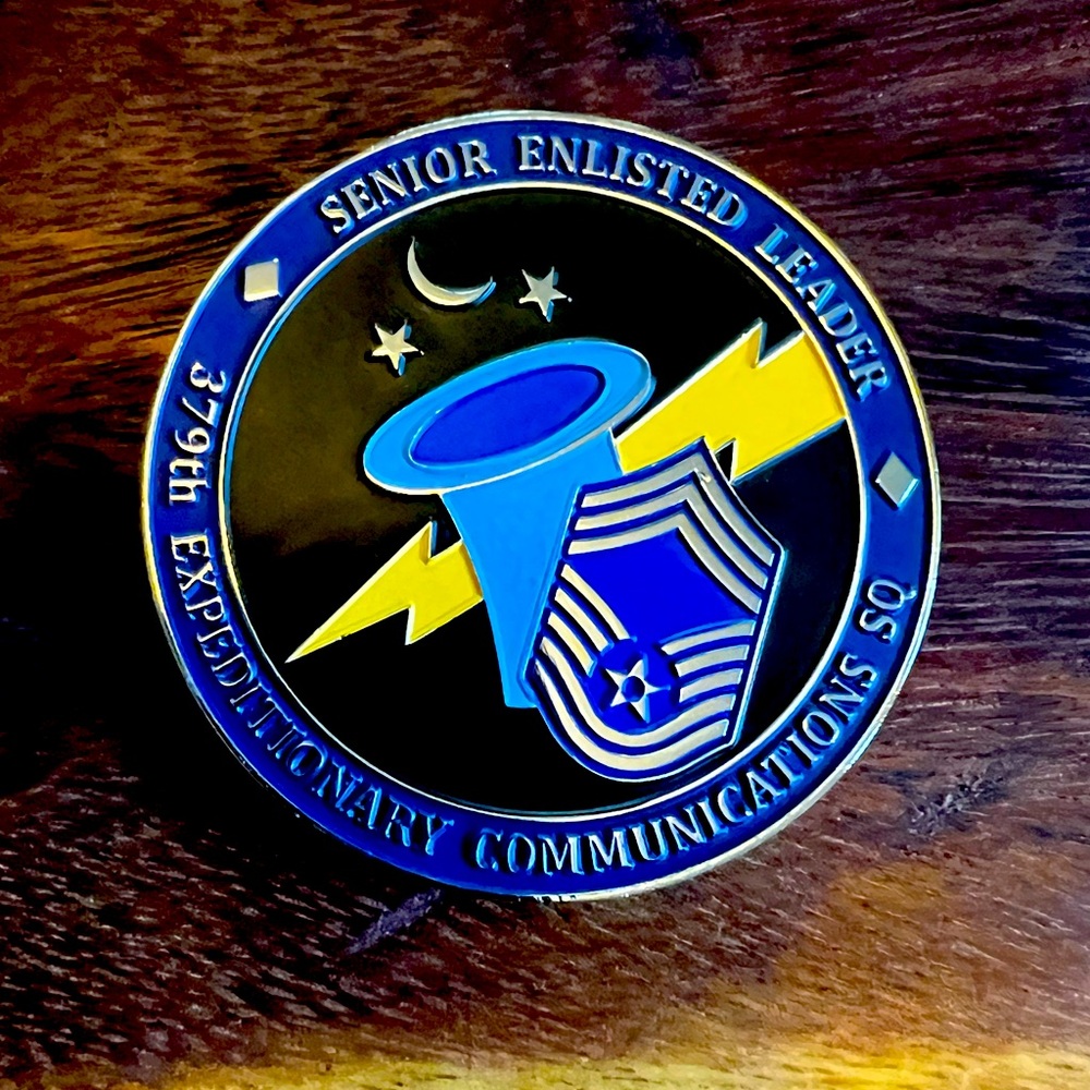 AL UDEID Air Base Doja Qatar Military Challenge Coin. Excellent condition